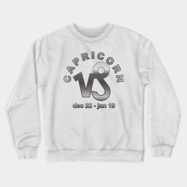 Capricorn Crewneck Sweatshirt by MBK